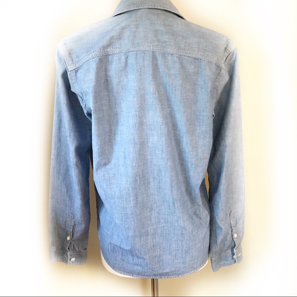 GAP 1969 denim shirt size women’s small - Picture 3 of 5